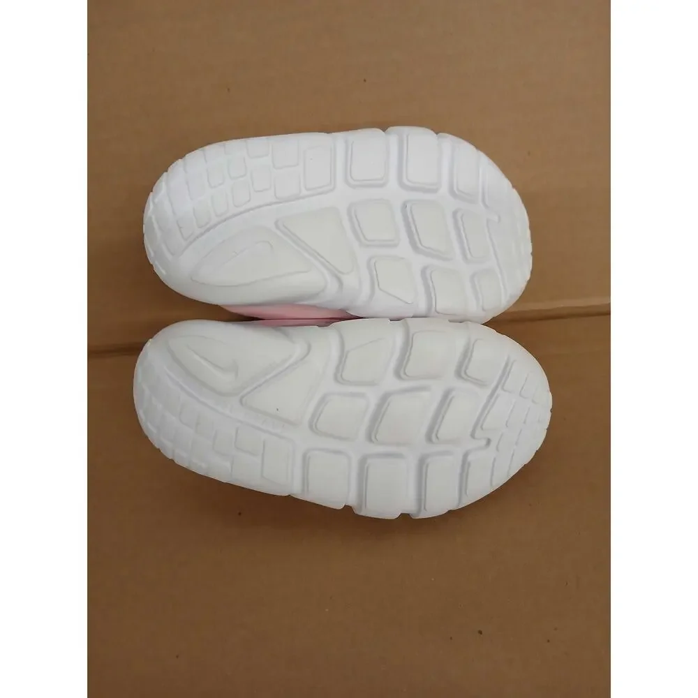 USED Nike unisex' BABY Nike Flex Runner 2 Jp Trainers, Pink/White-8C US